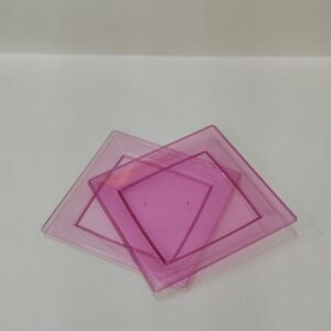 طبق اكريلك مربع ص