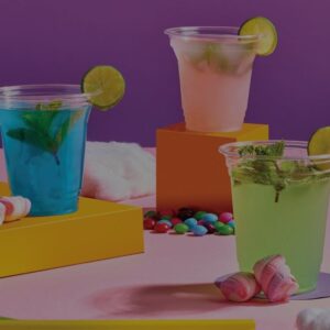 كوب شفاف سمارت – عملي وأنيق لتقديم المشروبات بمقاسات متنوعة