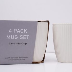 طقم 4 مجات سيراميك