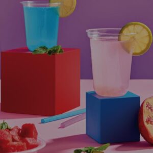 كوب يو شيب شفاف 16 أونز – عصري وعملي لتقديم المشروبات