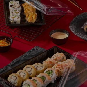 علبة سوشي كبير مقاس 5